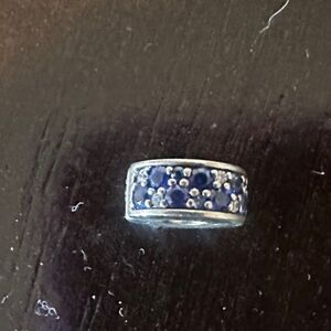 Pandora Blue and Silver Bracelet Charm